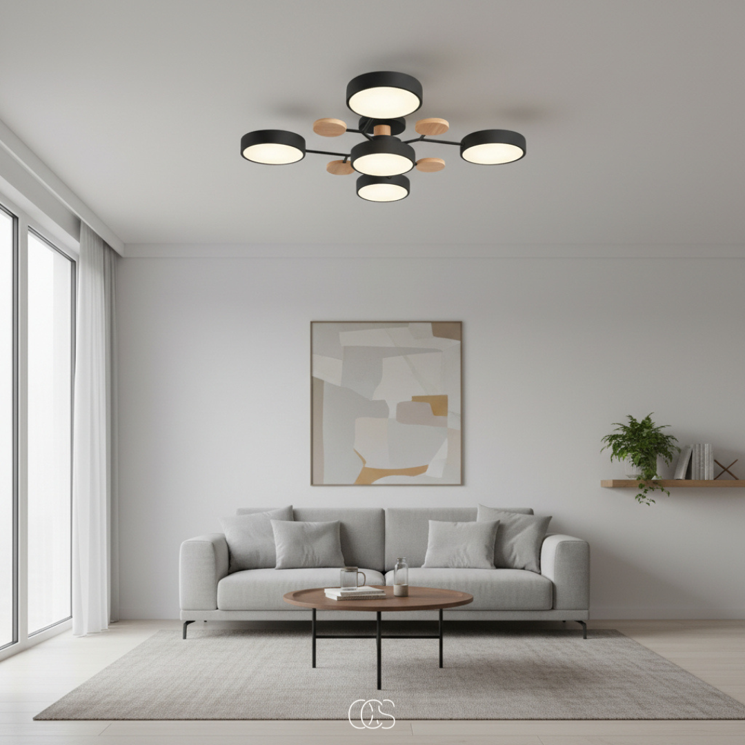 Lampa sufitowa LED Metal Macaron