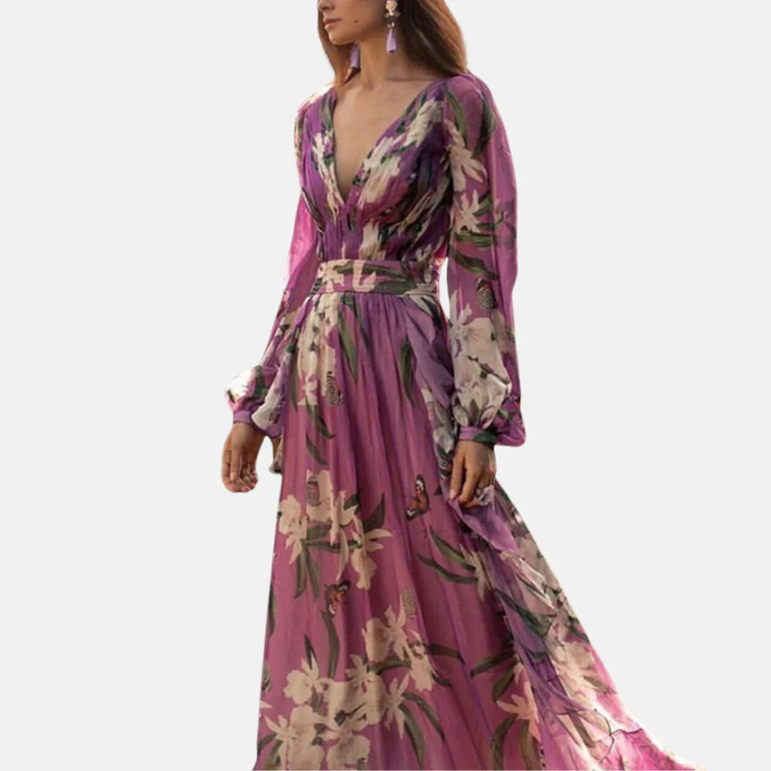 Sukienka Lato Flounce z Eleganckim i Modnym Designem