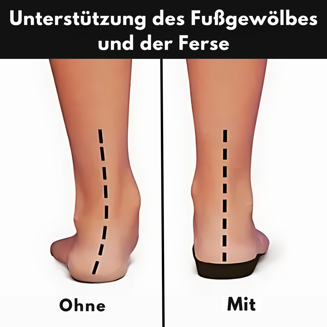 Ortopedyczne buty komfortowe damskie | Wyściełana podeszwa & łatwe wsuwanie
