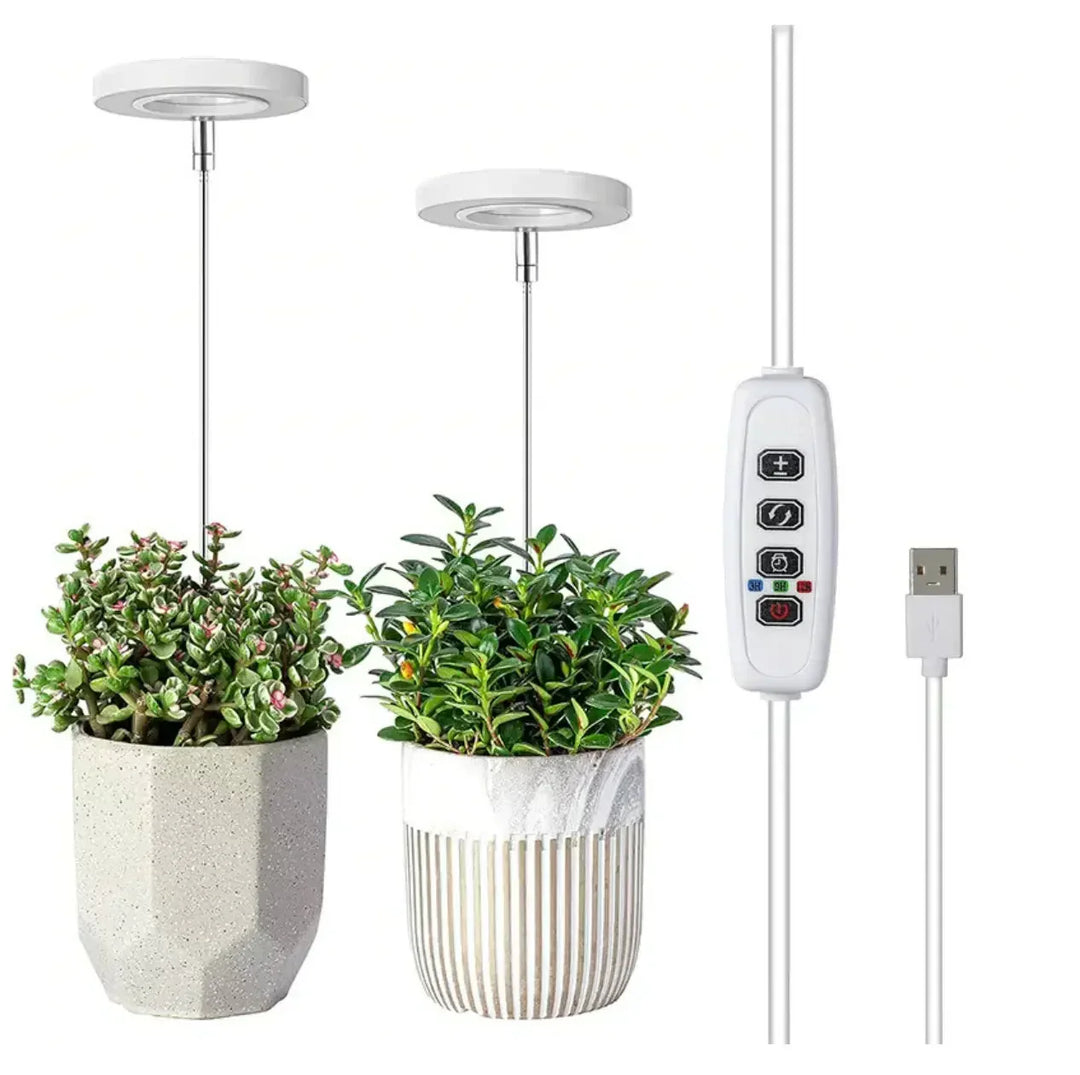 Lampa LED do roślin o pełnym spektrum z timerem i funkcją ściemniania