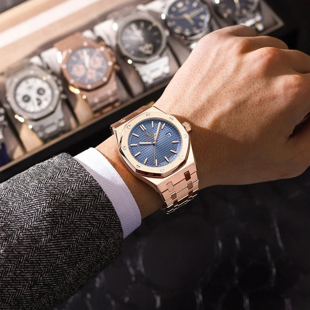 Zegarek męski Jonas Deluxe | Nowoczesna elegancja i absolutny komfort