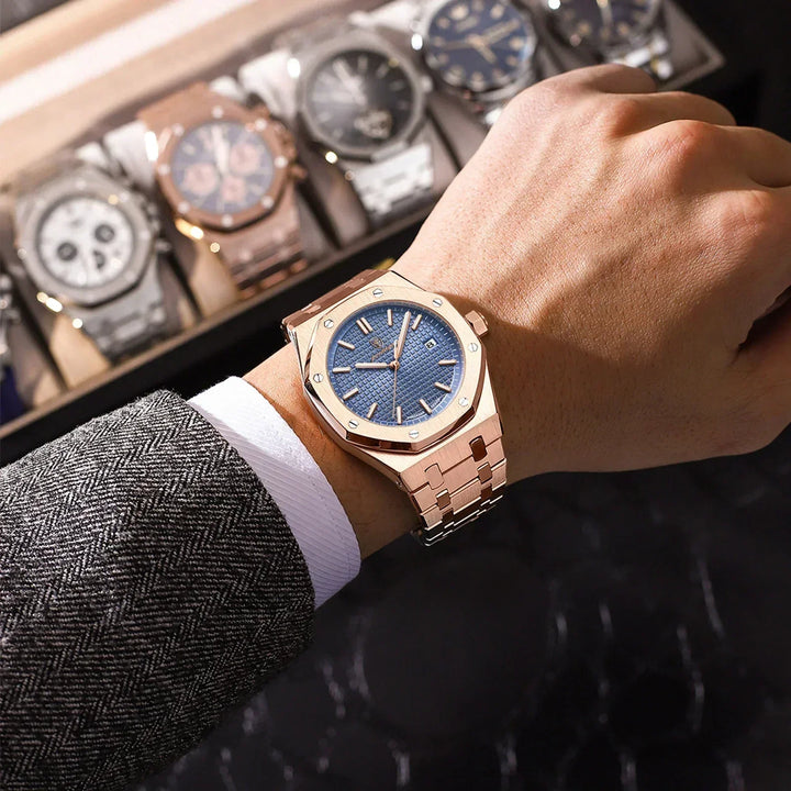 Zegarek męski Jonas Deluxe | Nowoczesna elegancja i absolutny komfort