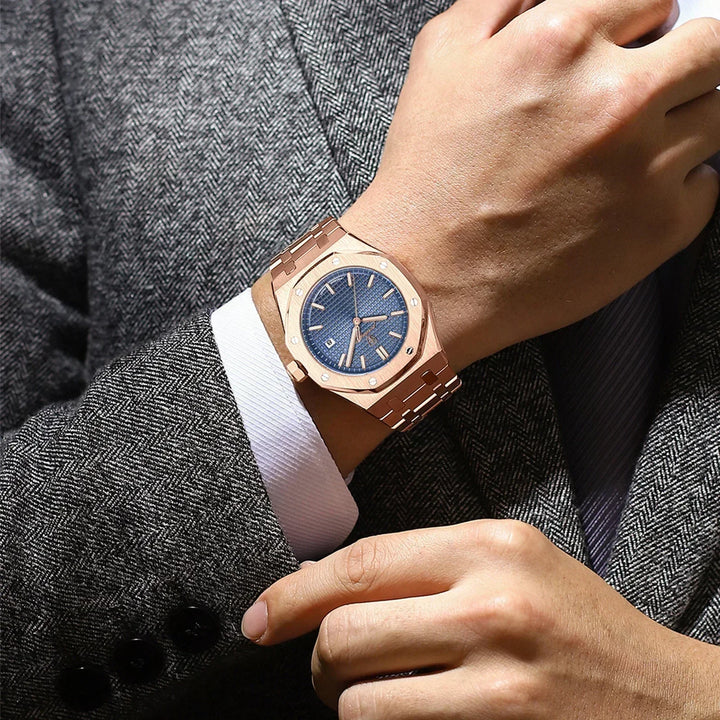 Zegarek męski Jonas Deluxe | Nowoczesna elegancja i absolutny komfort