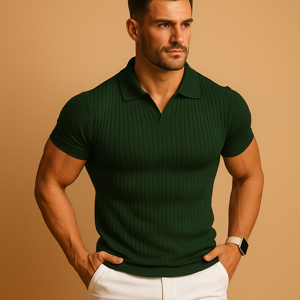 Męska koszulka polo | Slim Fit &amp; nowoczesny design