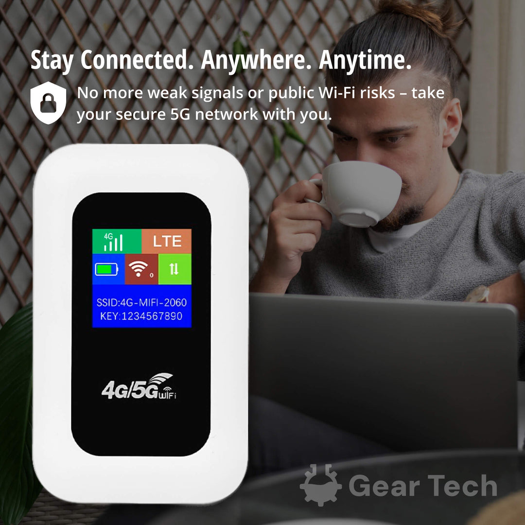 RoamWave 5G przenośny hotspot WiFi do podróży lub użytku domowego