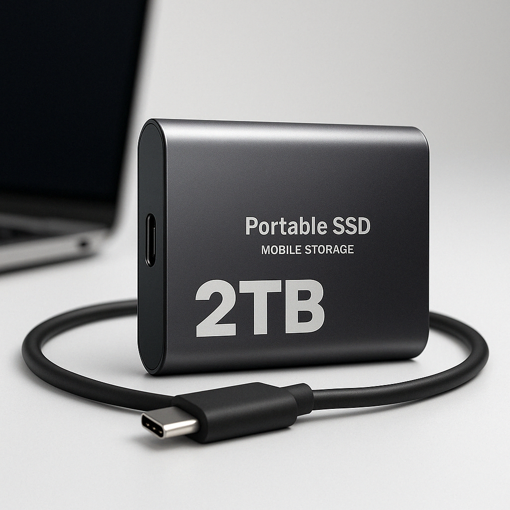 Zewnętrzny dysk SSD 2TB – szybki nośnik USB-C