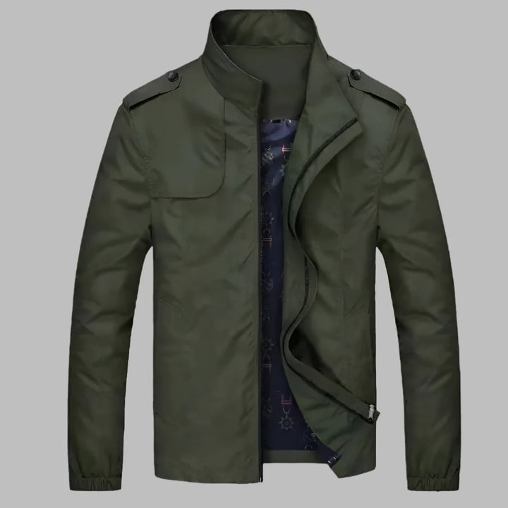 Męska Kurtka Zip-Up na Co Dzień