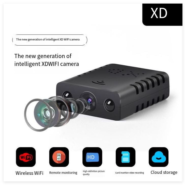 Ultra-Kompaktowa Mini Kamera Full HD - Widzenie Nocne & Wykrywanie Ruchu