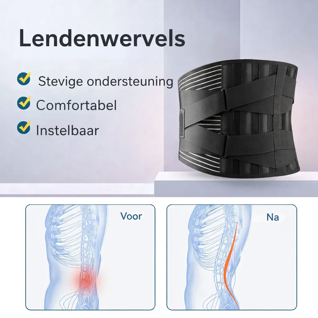 Pas stabilizujący odcinek lędźwiowy | Stabilizacja pleców 360°