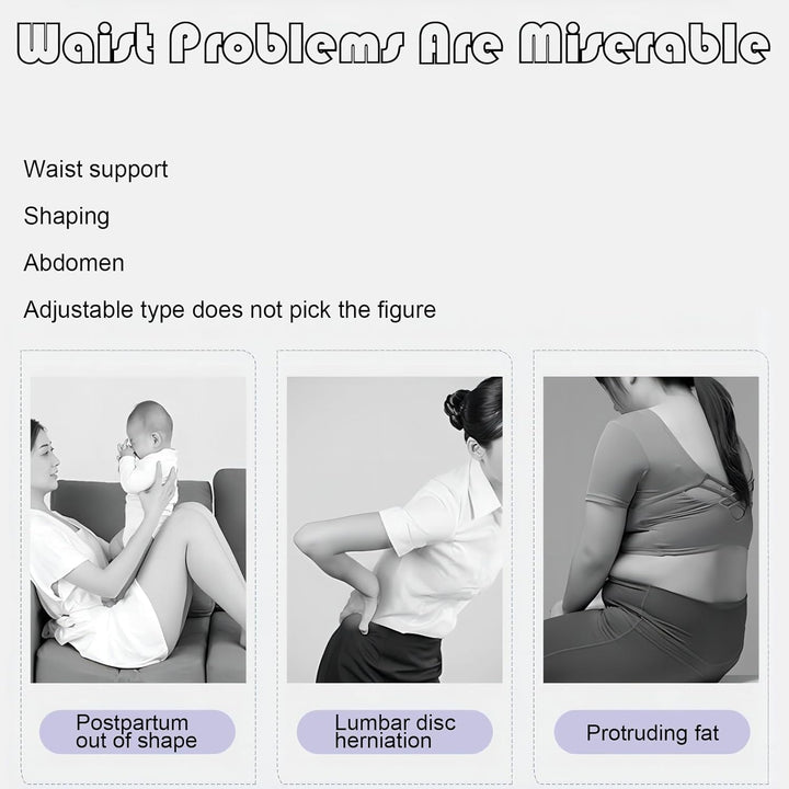 Wsparcie lędźwiowe | Ulga przy rwie kulszowej | Regulowany pas podtrzymujący | BackTherapy