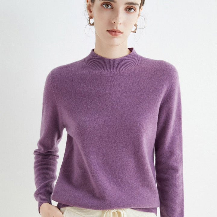 Sweter Kaszmirowy SilkThread | Lekki, premium pulower dla kobiet, na każdą porę roku