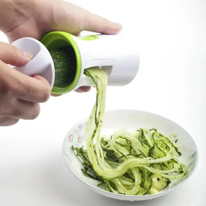VeggiTwist Spiralizer | Do Warzyw i Serów | Ręczny i Kompaktowy | Stal Nierdzewna i Plastik Bez BPA