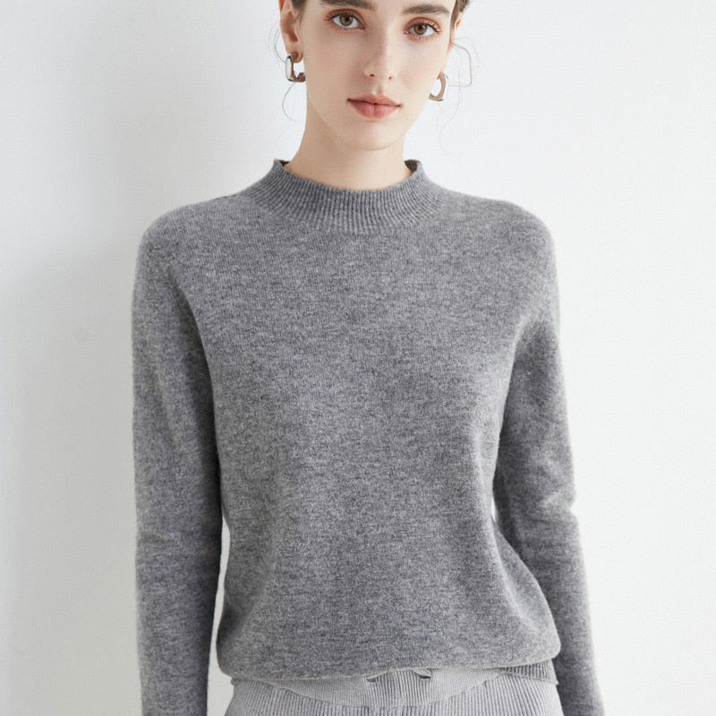 Sweter Kaszmirowy SilkThread | Lekki, premium pulower dla kobiet, na każdą porę roku
