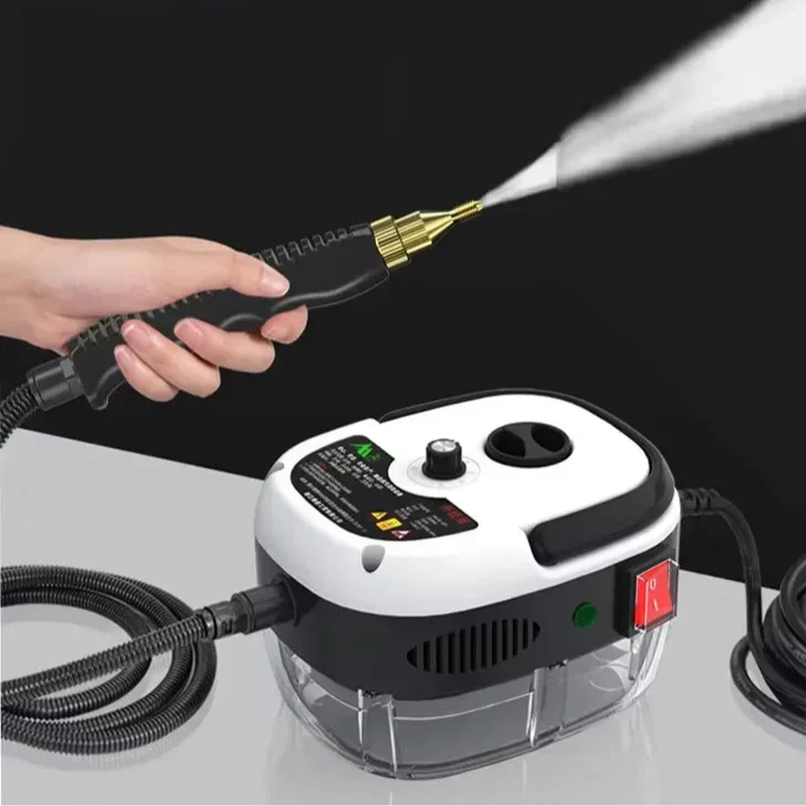 Myjka parowa STEAMVOLT | 2500W Wysokie Ciśnienie | 3 Bary Mocy Pary | Do Kuchni, Łazienki i Domu