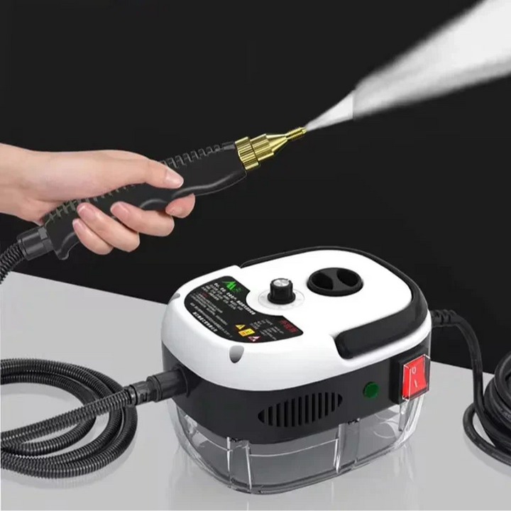 Myjka parowa STEAMVOLT | 2500W Wysokie Ciśnienie | 3 Bary Mocy Pary | Do Kuchni, Łazienki i Domu