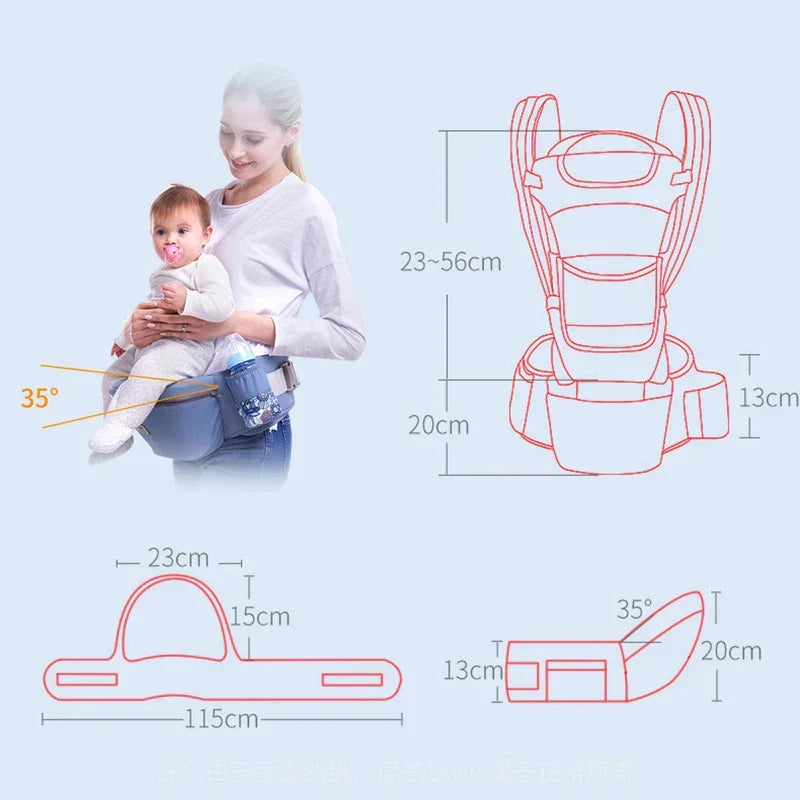 Ergonomiczne nosidełko dla dzieci – wygodne nosidełko biodrowe dla rodziców i dzieci