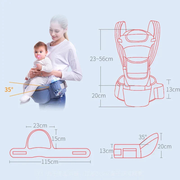 Ergonomiczne nosidełko dla dzieci – wygodne nosidełko biodrowe dla rodziców i dzieci