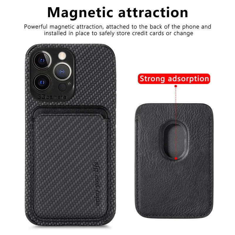 MagSafe Wallet Case | Magnetyczny uchwyt na karty do iPhone | Smukły design