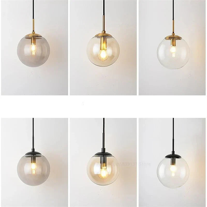 GlacioGlow kinkiet szklany w stylu retro | elegancka postmodernistyczna lampka nocna do ciepłego oświetlenia otoczenia