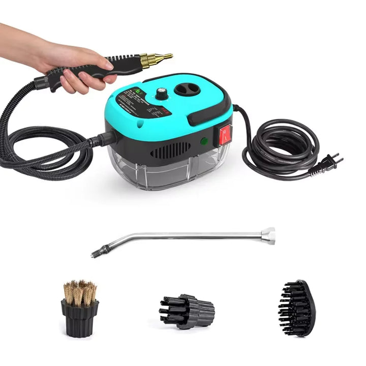 Myjka parowa STEAMVOLT | 2500W Wysokie Ciśnienie | 3 Bary Mocy Pary | Do Kuchni, Łazienki i Domu