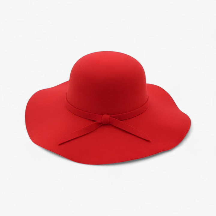 Damski Kapelusz Fedora z Wełnianego Filcu – Marveil