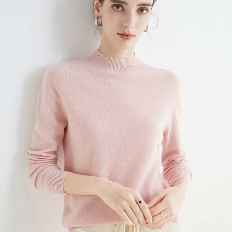 Sweter Kaszmirowy SilkThread | Lekki, premium pulower dla kobiet, na każdą porę roku