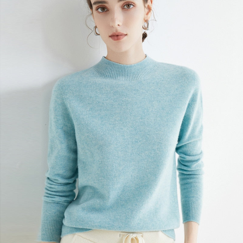Sweter Kaszmirowy SilkThread | Lekki, premium pulower dla kobiet, na każdą porę roku