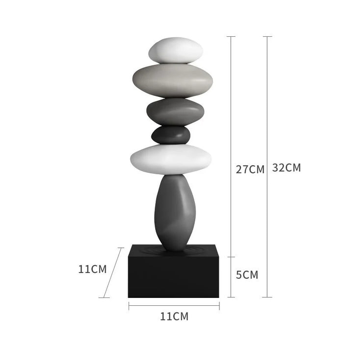 StoneBalance – Nowoczesna, stabilna rzeźba z kamienia
