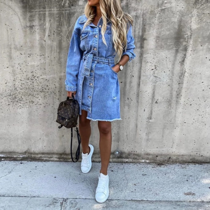 Sascha Denim Dress | Idealna sukienka na wiosnę