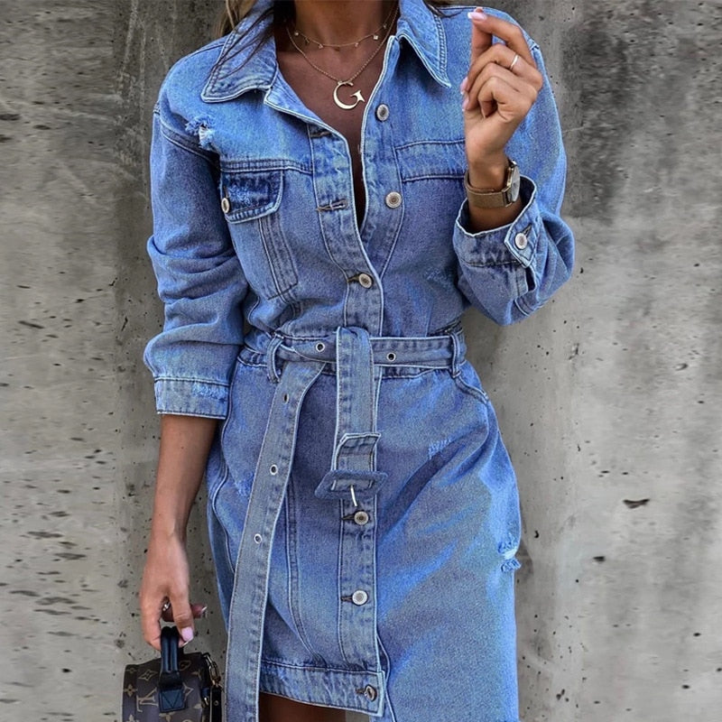 Sascha Denim Dress | Idealna sukienka na wiosnę