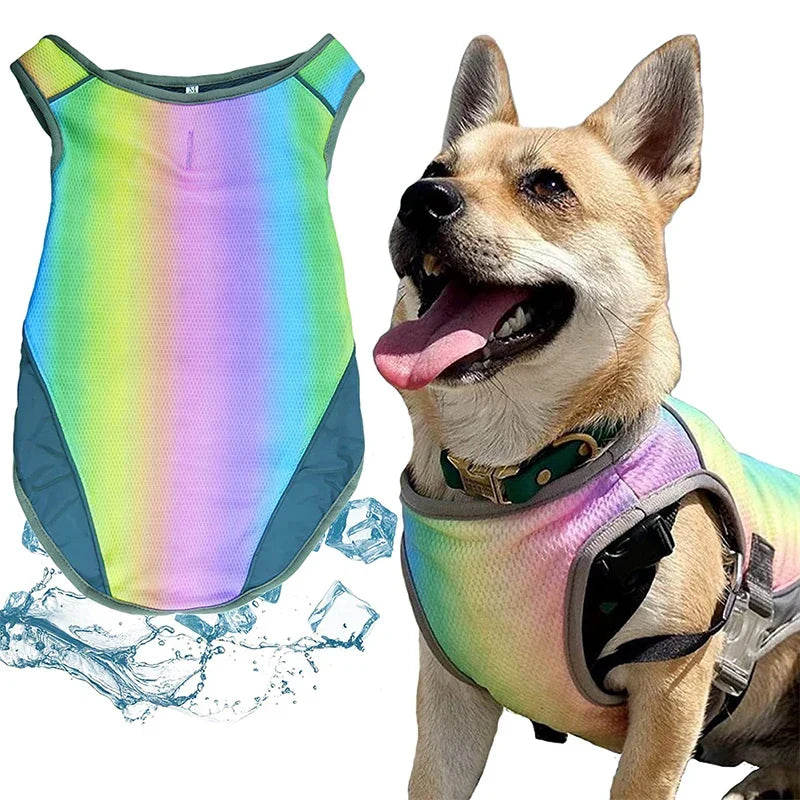 PawLux Ultra-Cool Dog Vest | oddychająca i chroniąca przed promieniami UV kamizelka dla psa na upały