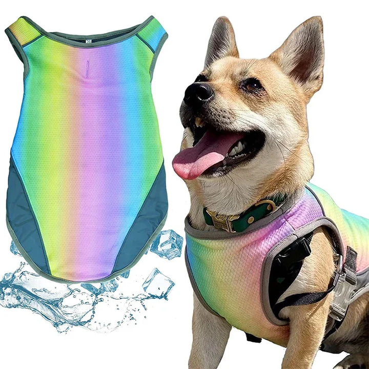 PawLux Ultra-Cool Dog Vest | oddychająca i chroniąca przed promieniami UV kamizelka dla psa na upały