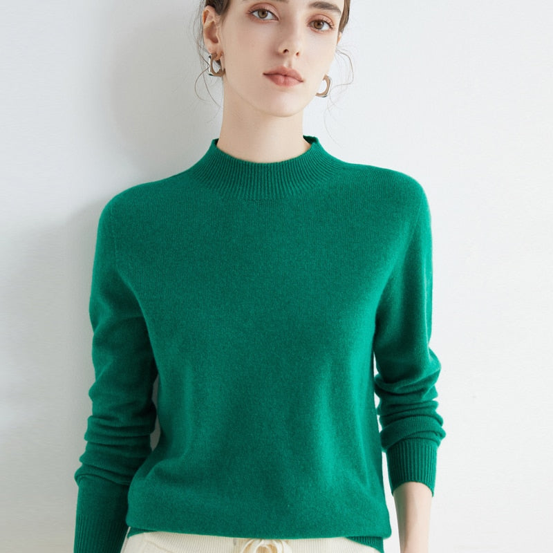Sweter Kaszmirowy SilkThread | Lekki, premium pulower dla kobiet, na każdą porę roku