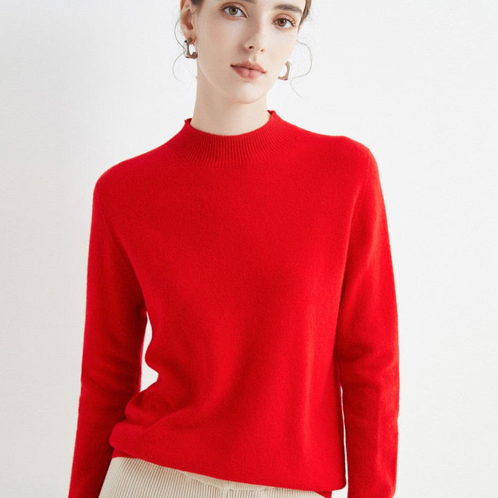 Sweter Kaszmirowy SilkThread | Lekki, premium pulower dla kobiet, na każdą porę roku