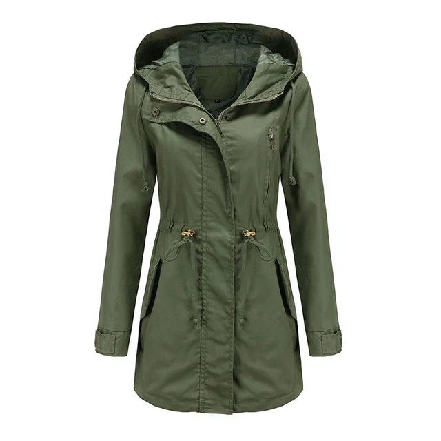 Stylowa kurtka damska z kapturem – Marielle
