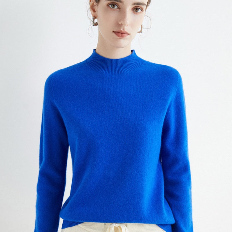 Sweter Kaszmirowy SilkThread | Lekki, premium pulower dla kobiet, na każdą porę roku