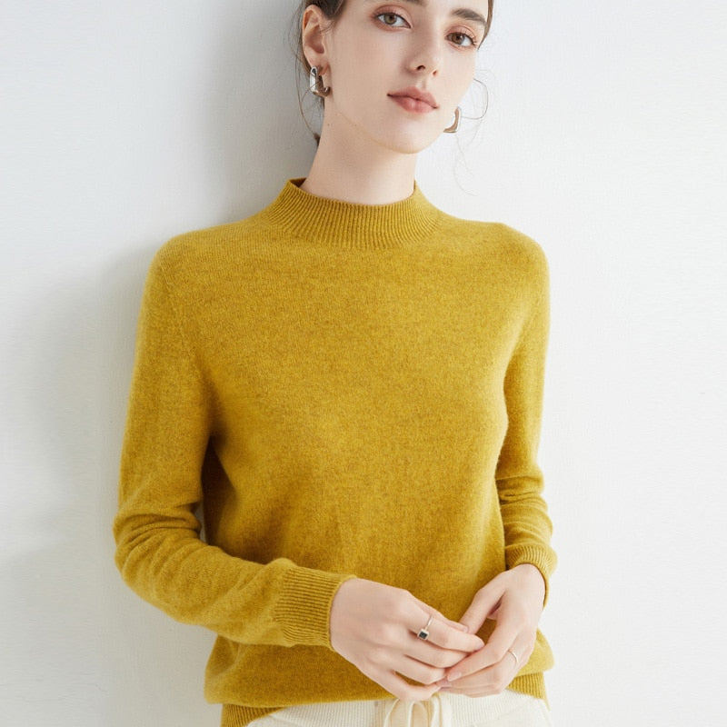 Sweter Kaszmirowy SilkThread | Lekki, premium pulower dla kobiet, na każdą porę roku