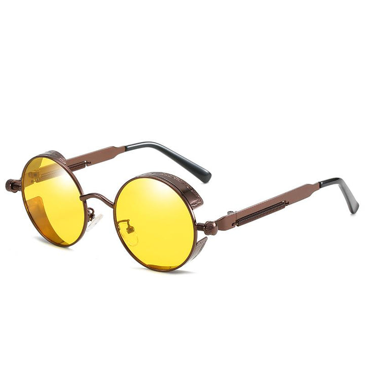 Modne okulary przeciwsłoneczne vintage dla mężczyzn i kobiet – Savino