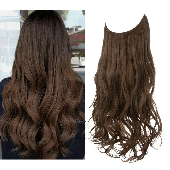 SecretHair | Premium przedłużenie z naturalnych włosów | Jakość 100% REMY | Objętość i długość bez szwów | Naturalny połysk | Odporne na ciepło i trwałe