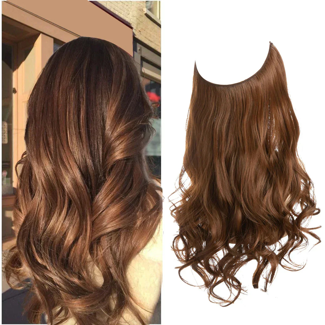 SecretHair | Premium przedłużenie z naturalnych włosów | Jakość 100% REMY | Objętość i długość bez szwów | Naturalny połysk | Odporne na ciepło i trwałe
