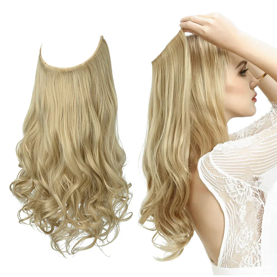SecretHair | Premium przedłużenie z naturalnych włosów | Jakość 100% REMY | Objętość i długość bez szwów | Naturalny połysk | Odporne na ciepło i trwałe