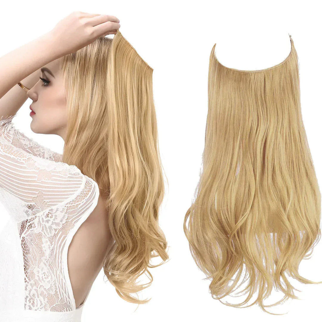 SecretHair | Premium przedłużenie z naturalnych włosów | Jakość 100% REMY | Objętość i długość bez szwów | Naturalny połysk | Odporne na ciepło i trwałe