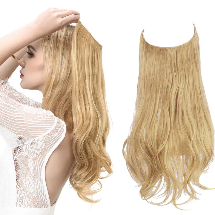 SecretHair | Premium przedłużenie z naturalnych włosów | Jakość 100% REMY | Objętość i długość bez szwów | Naturalny połysk | Odporne na ciepło i trwałe