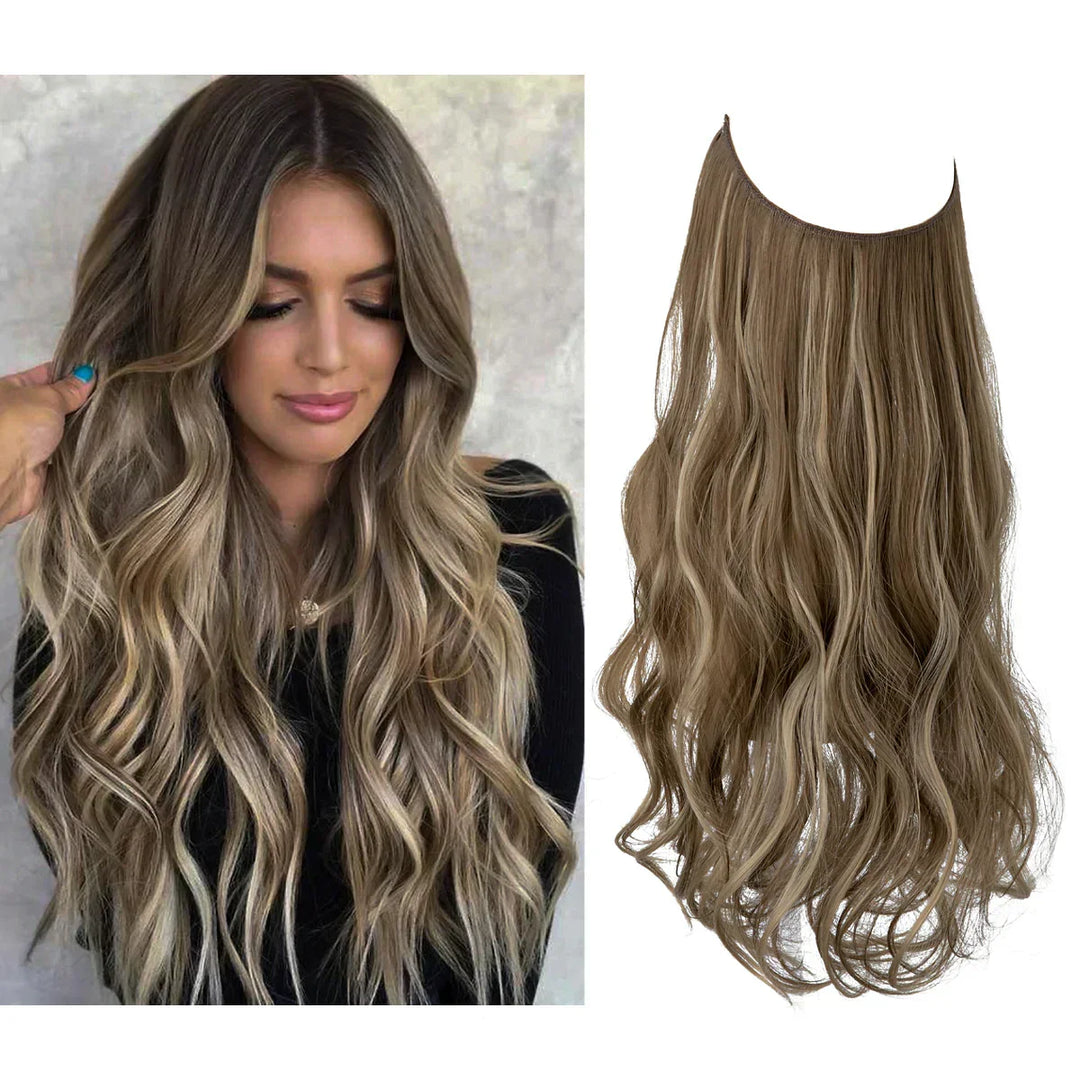 SecretHair | Premium przedłużenie z naturalnych włosów | Jakość 100% REMY | Objętość i długość bez szwów | Naturalny połysk | Odporne na ciepło i trwałe