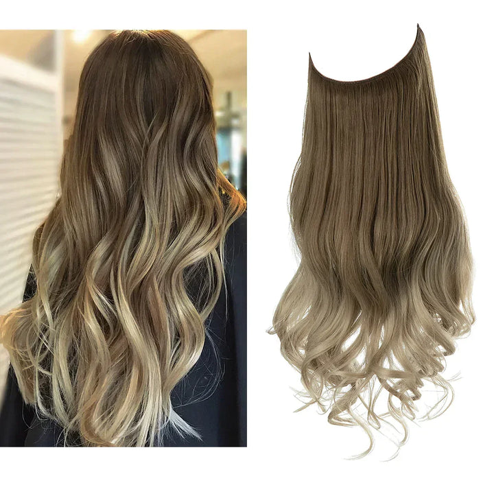 SecretHair | Premium przedłużenie z naturalnych włosów | Jakość 100% REMY | Objętość i długość bez szwów | Naturalny połysk | Odporne na ciepło i trwałe