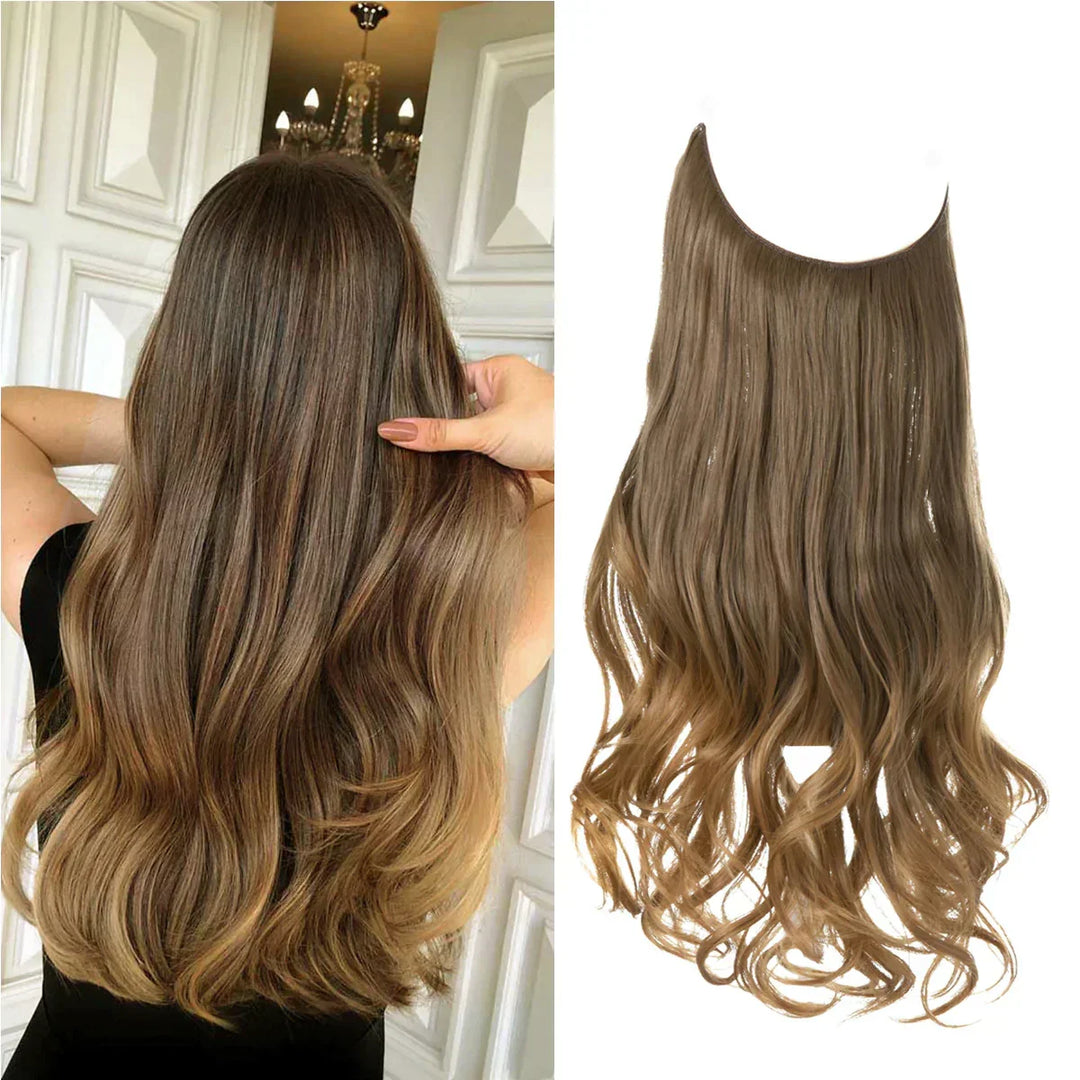 SecretHair | Premium przedłużenie z naturalnych włosów | Jakość 100% REMY | Objętość i długość bez szwów | Naturalny połysk | Odporne na ciepło i trwałe