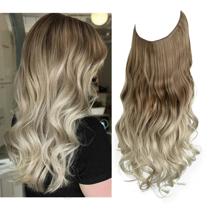 SecretHair | Premium przedłużenie z naturalnych włosów | Jakość 100% REMY | Objętość i długość bez szwów | Naturalny połysk | Odporne na ciepło i trwałe
