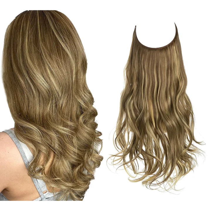 SecretHair | Premium przedłużenie z naturalnych włosów | Jakość 100% REMY | Objętość i długość bez szwów | Naturalny połysk | Odporne na ciepło i trwałe