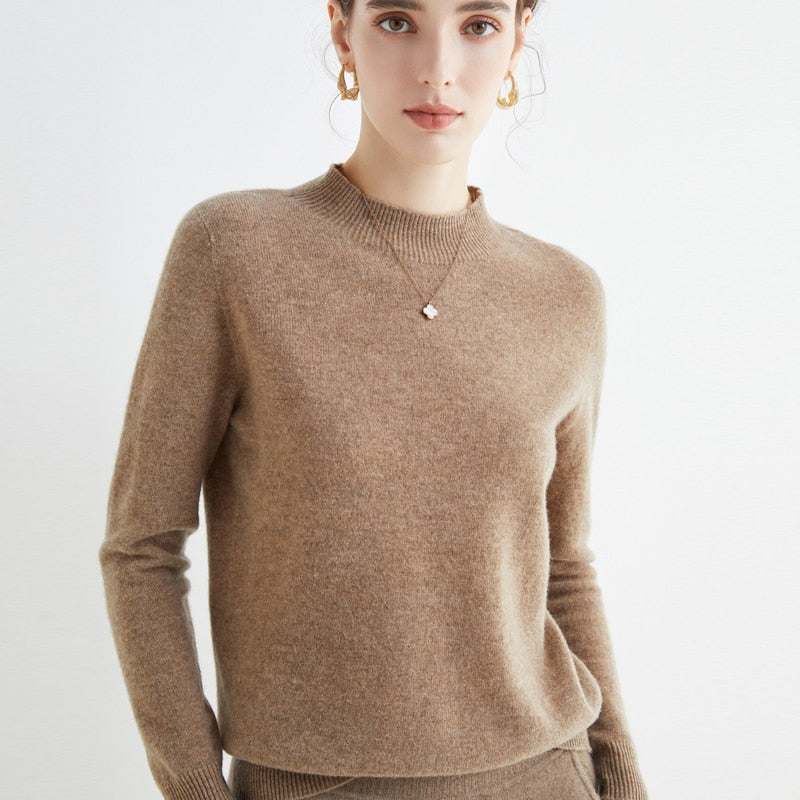 Sweter Kaszmirowy SilkThread | Lekki, premium pulower dla kobiet, na każdą porę roku