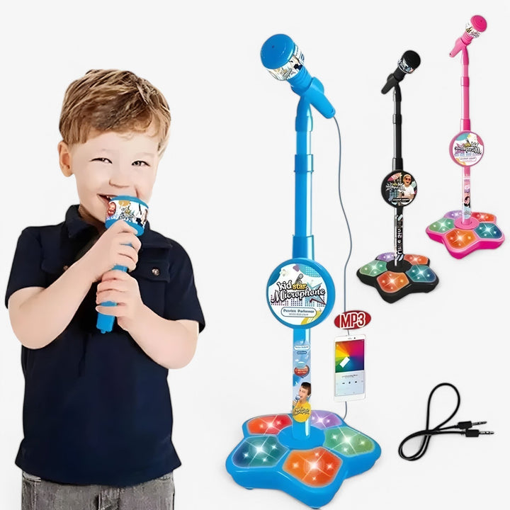 Mikrofon dla dzieci z regulowaną wysokością statywu – SoundFun Stage
